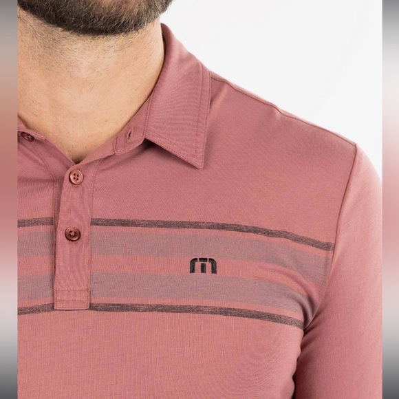 🆕 NWT - Travis Mathew - Red River Stretch Golf Polo - Picture 3 of 9